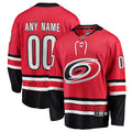 Carolina Hurricanes Fanatics Alternate Breakaway Custom Jersey - Red