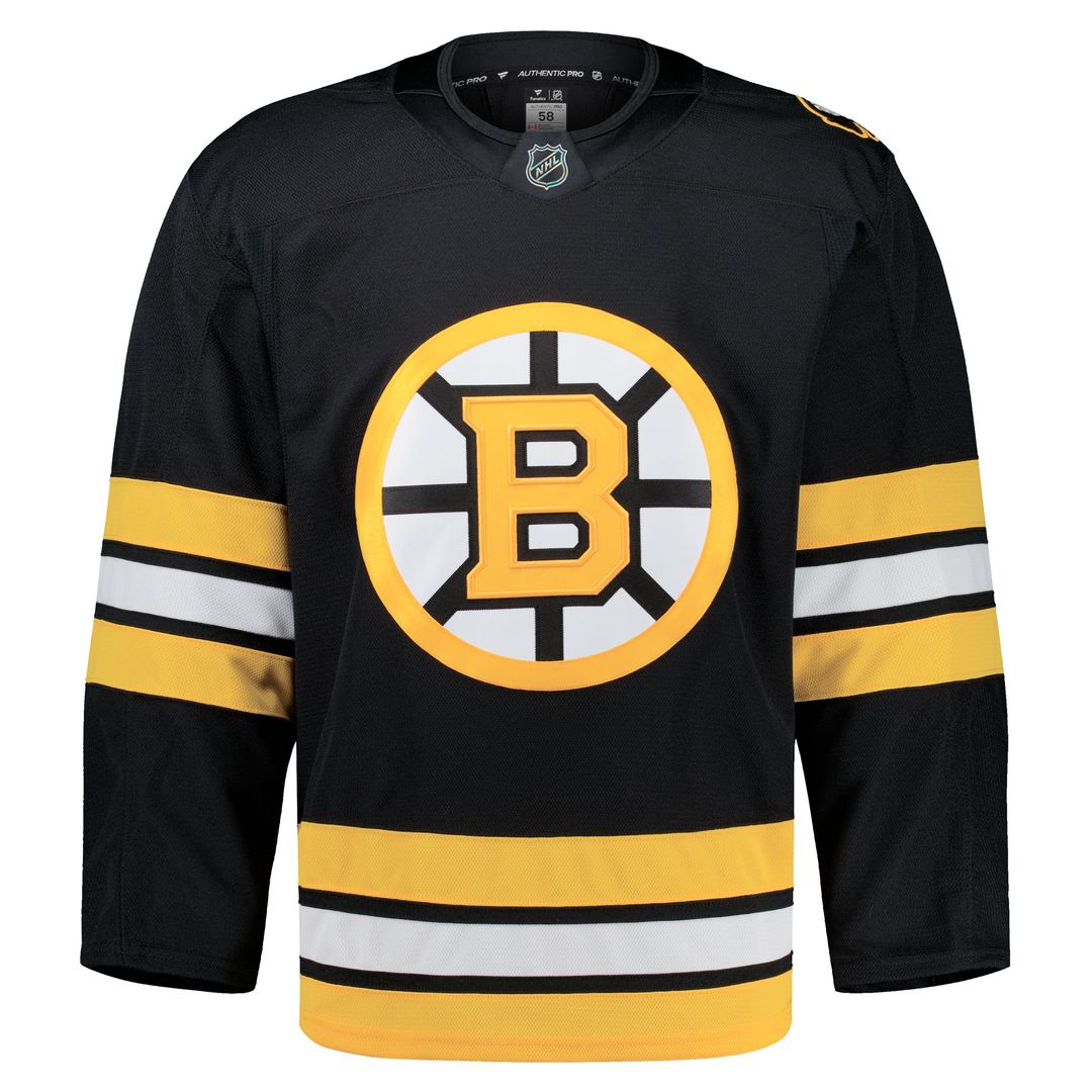 Boston Bruins Fanatics Home Authentic Pro Jersey - Black