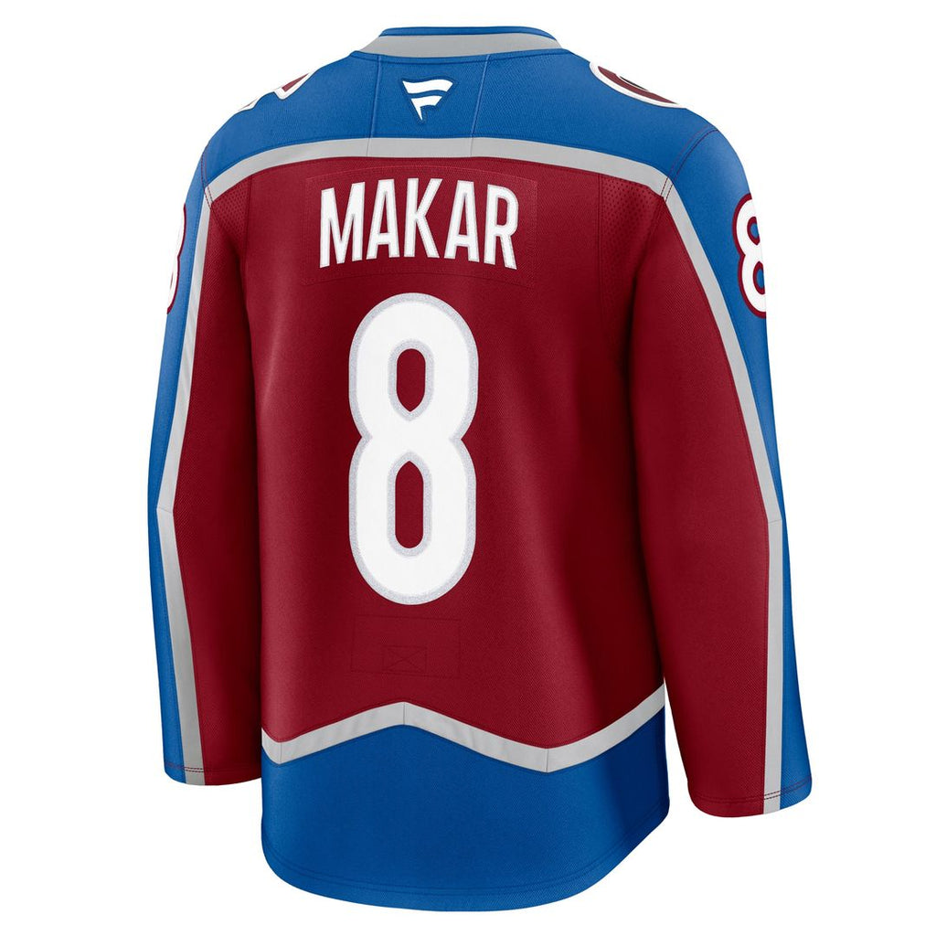 Cale Makar Colorado Avalanche Fanatics Away Premium Jersey - White