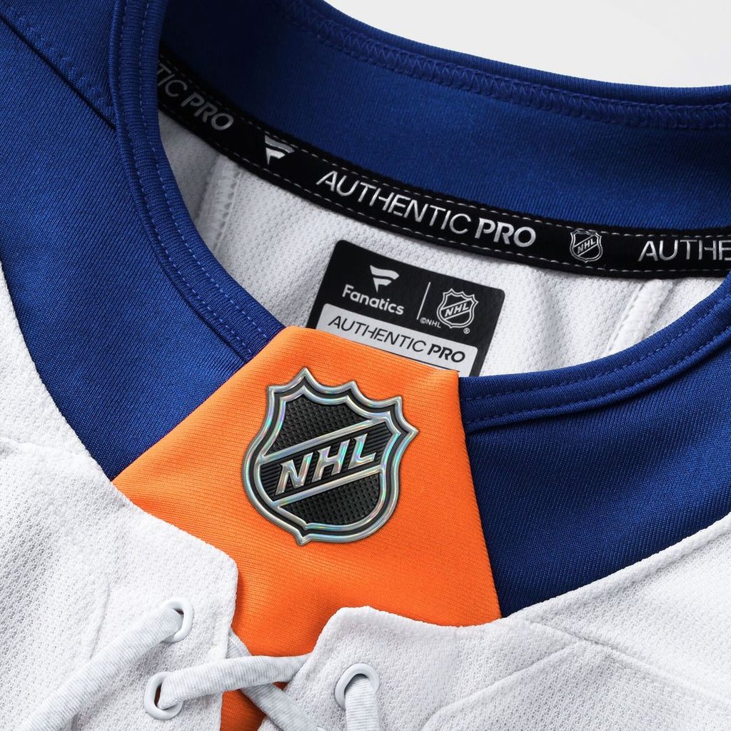 New York Islanders Fanatics Away Authentic Pro Jersey - White