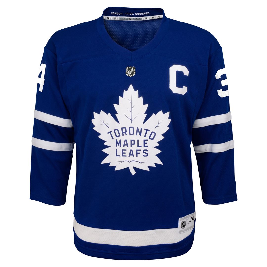 Auston Matthews Toronto Maple Leafs Youth Home Replica Player Jersey - Blue