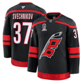 Andrei Svechnikov Carolina Hurricanes Fanatics 2026 Stanley Cup Champions Home Premium Patch Jersey - Black