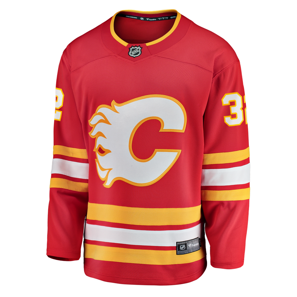 Dustin Wolf Calgary Flames Fanatics Home Breakaway Jersey - Red