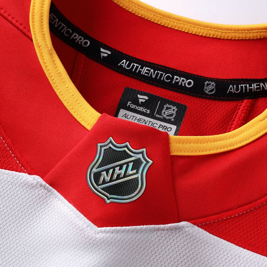 Calgary Flames Fanatics Away Authentic Pro Jersey - White