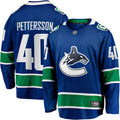 Elias Pettersson Vancouver Canucks Fanatics Home Breakaway Jersey - Blue