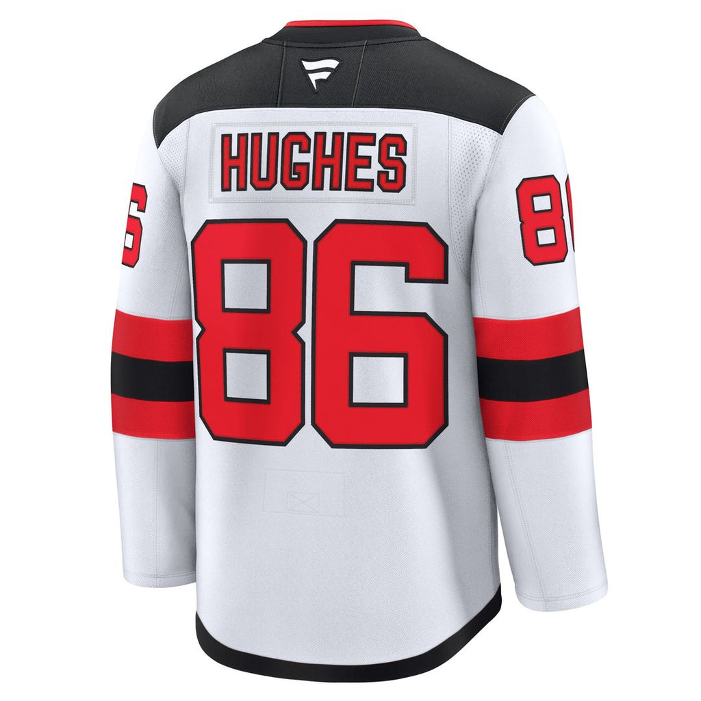 Jack Hughes New Jersey Devils Fanatics Home Premium Jersey - Red