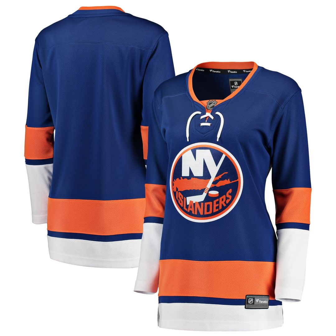 New York Islanders Fanatics Women's Away Breakaway Jersey - White