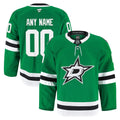 Dallas Stars Fanatics Home Authentic Pro Custom Jersey - Kelly Green