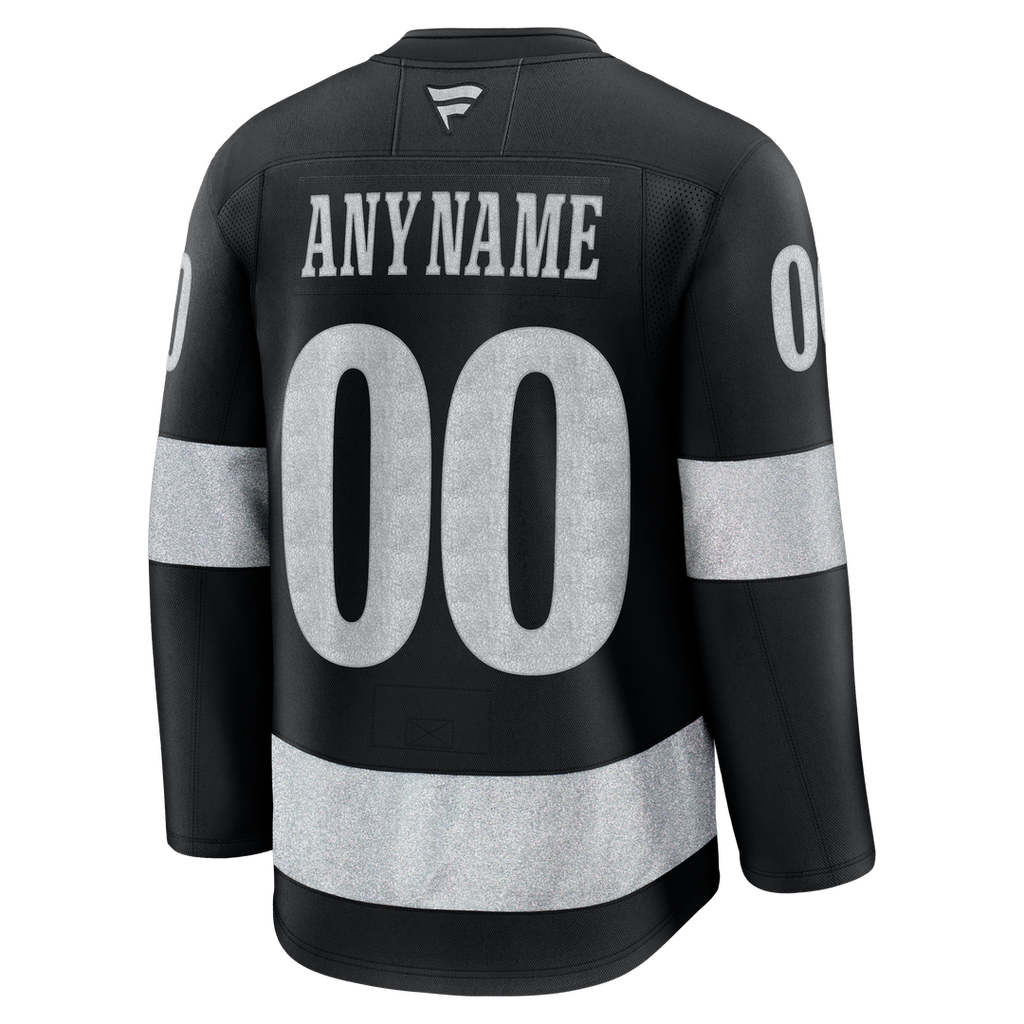 Los Angeles Kings Fanatics Alternate Premium Custom Jersey - Black