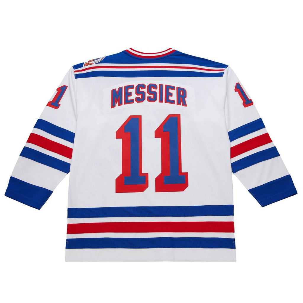 Mark Messier New York Rangers 1993-94 Power Play Jersey - White