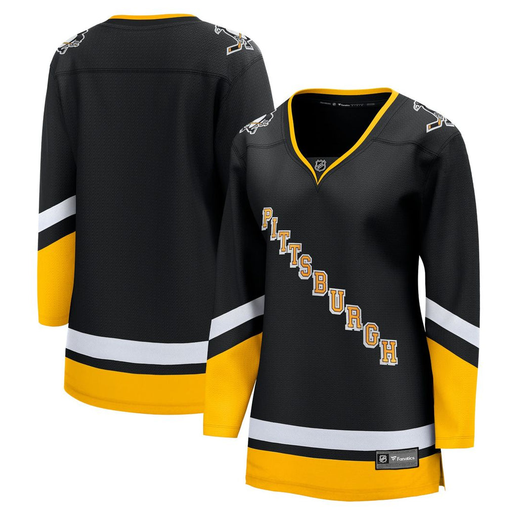 Pittsburgh Penguins Fanatics Women's Alternate  Breakaway Jersey - Black