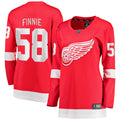 Emmitt Finnie Detroit Red Wings Fanatics Women's Home Breakaway Jersey - Red