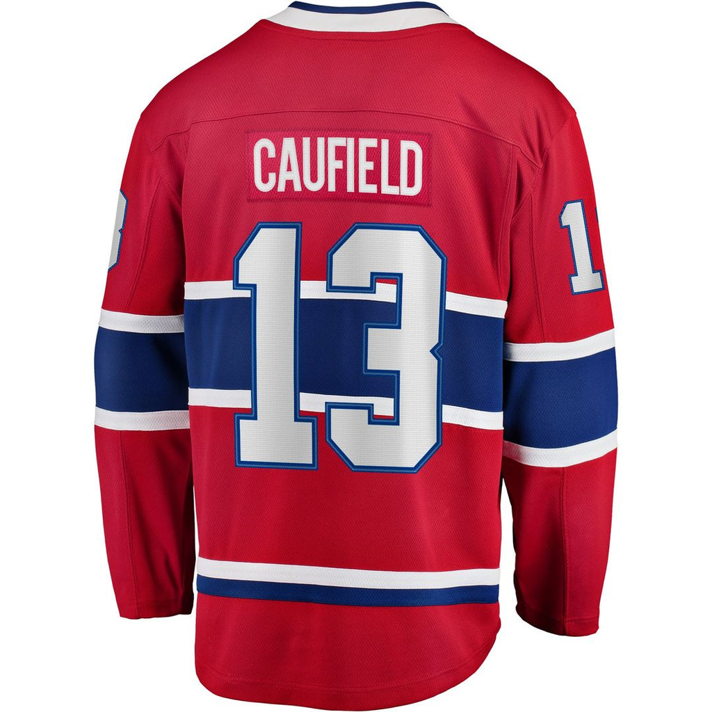 Cole Caufield Montreal Canadiens Fanatics Home Premier Breakaway Player Jersey - Red