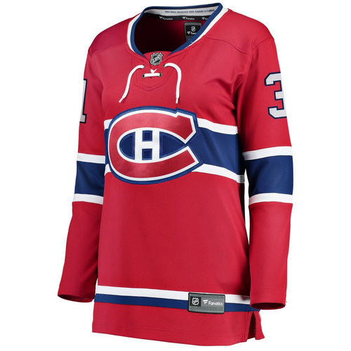 Carey Price Montreal Canadiens Fanatics Women's Home Breakaway Jersey - Red