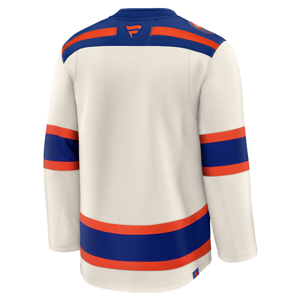 Edmonton Oilers Fanatics Alternate Premium Jersey - Light Beige