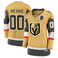 Vegas Golden Knights Fanatics Women's 2026 Stanley Cup Final Breakaway Custom Jersey - Gold