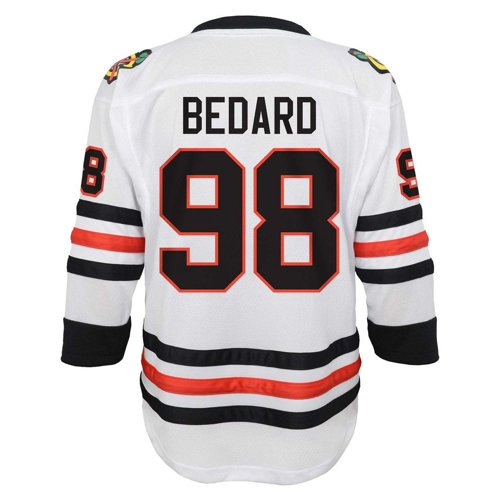 Connor Bedard Chicago Blackhawks Youth Home Replica Player Jersey - Red