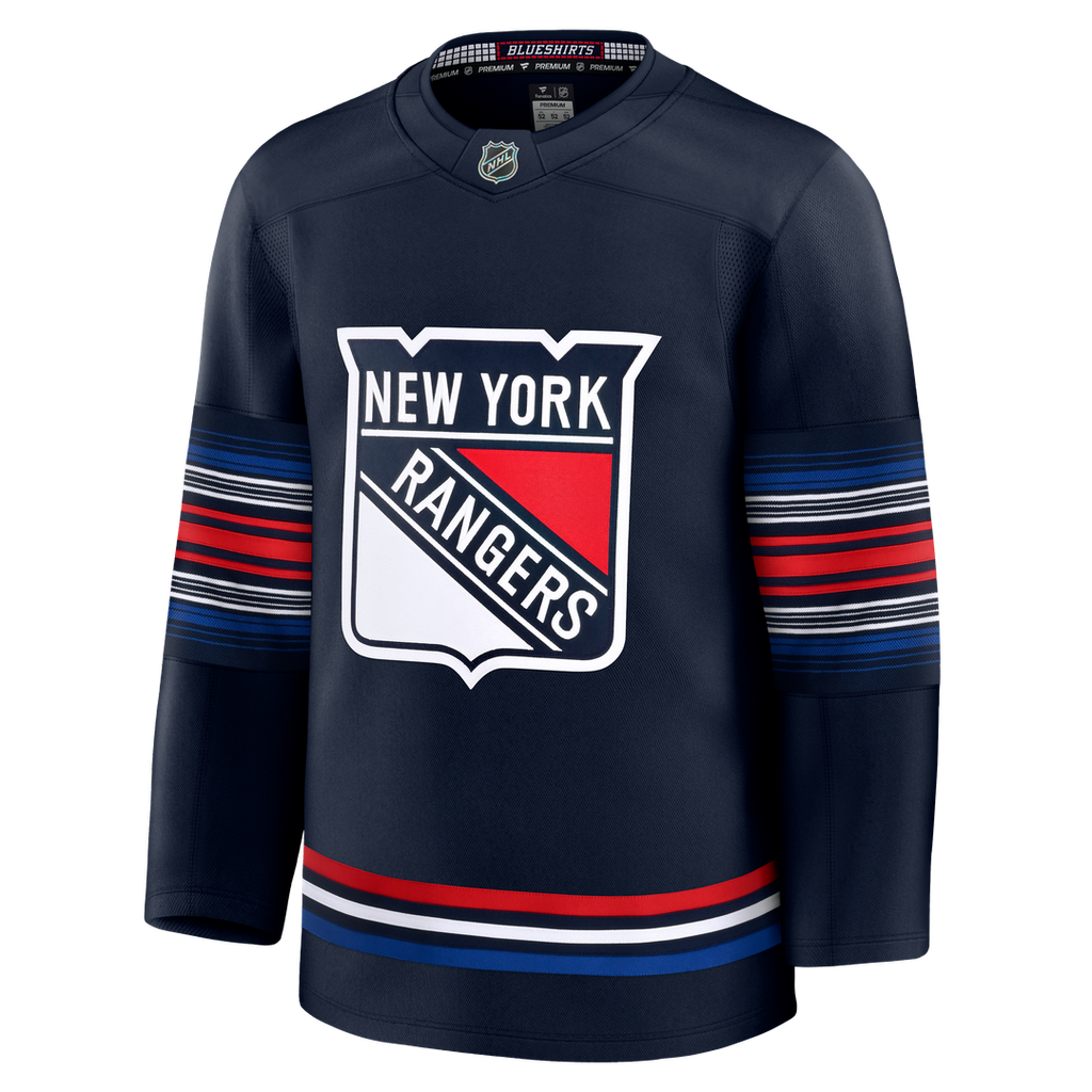 New York Rangers Fanatics Alternate Premium Jersey - Navy