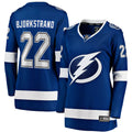 Oliver Bjorkstrand Tampa Bay Lightning Fanatics Women's Home Breakaway Player Jersey - Blue