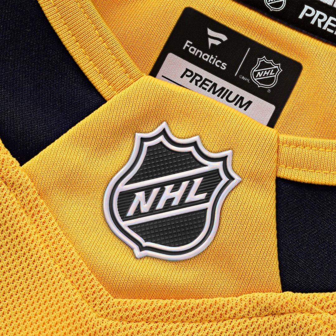 Nashville Predators Fanatics Home Premium Custom Jersey - Gold
