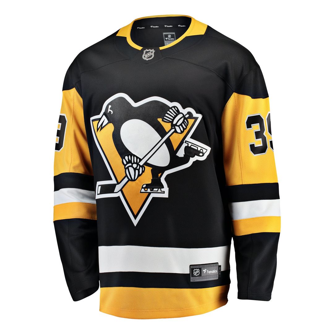 Anthony Mantha Pittsburgh Penguins Fanatics Home Breakaway Jersey - Black