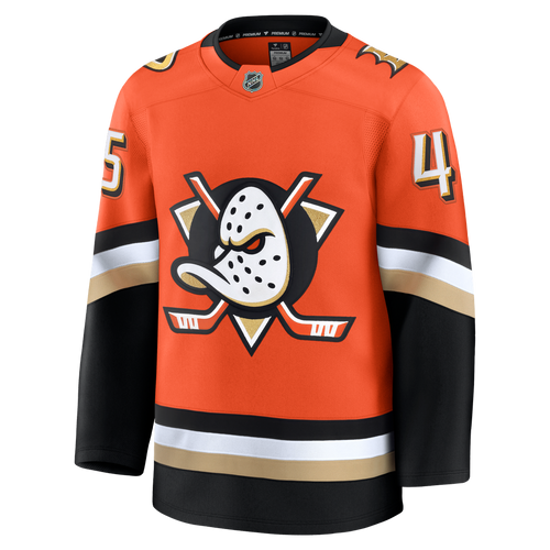 Beckett Sennecke Anaheim Ducks Fanatics Home Premium Jersey - Orange