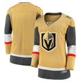 Vegas Golden Knights Fanatics Women's Home Breakaway Jersey - Gold