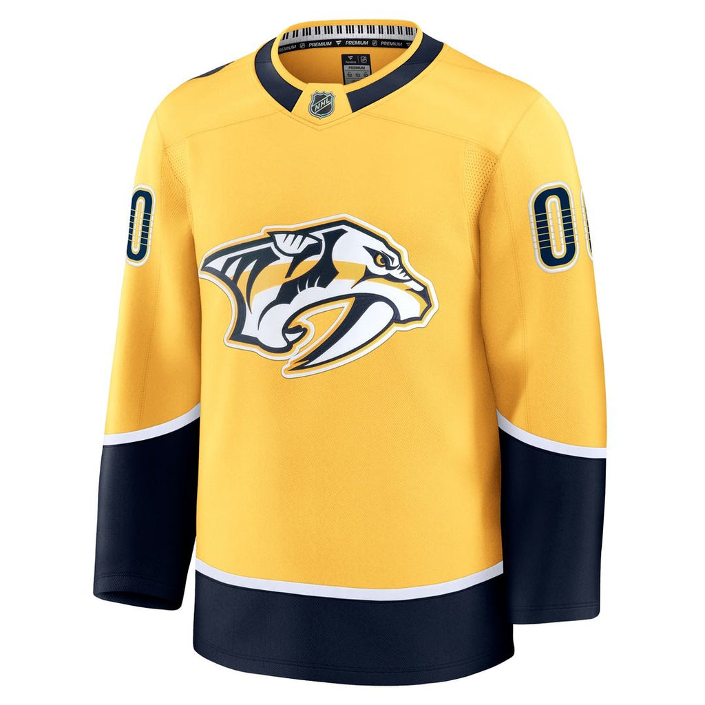 Nashville Predators Fanatics Away Premium Custom Jersey - White
