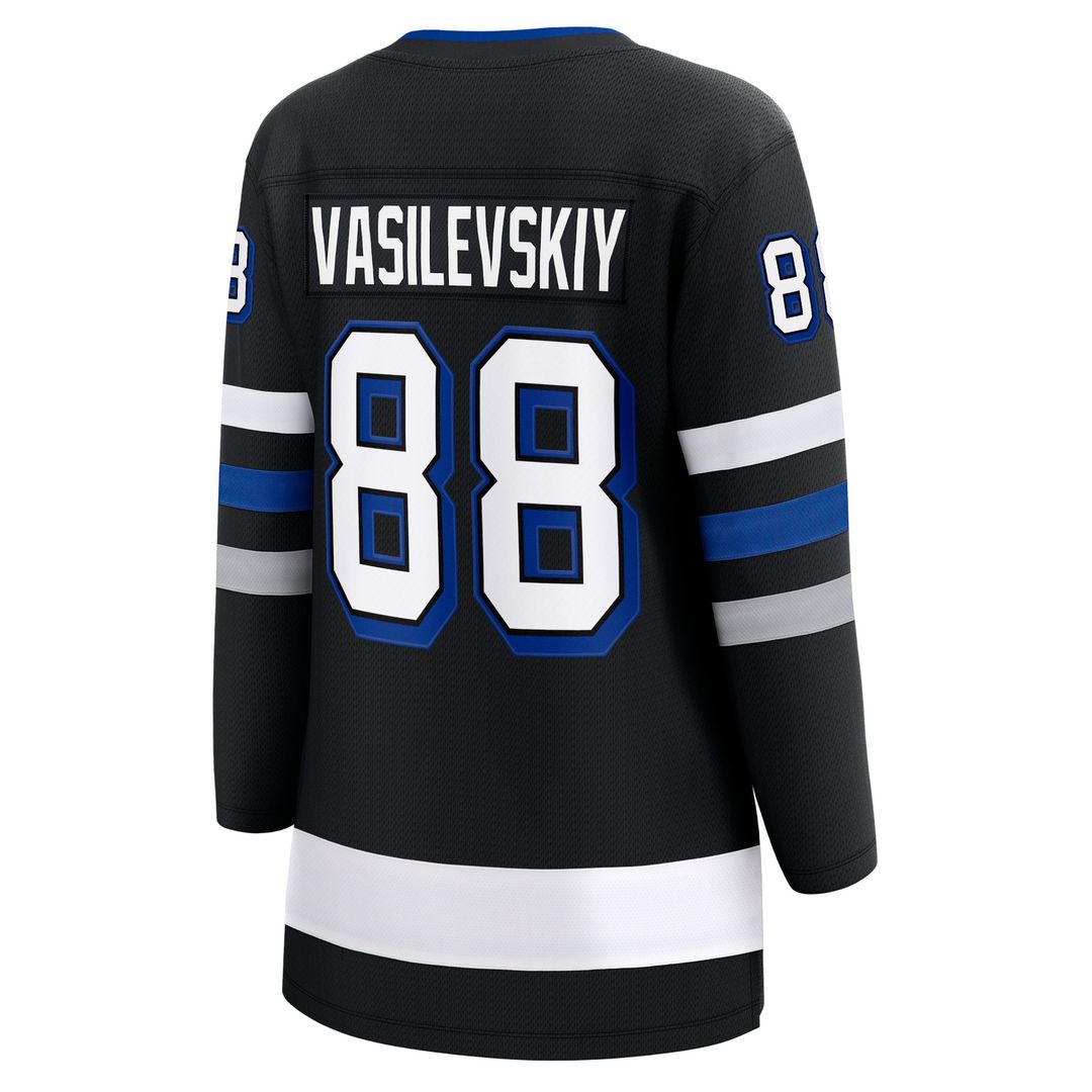 Andrei Vasilevskiy Tampa Bay Lightning Fanatics Women's  Breakaway Jersey - Black