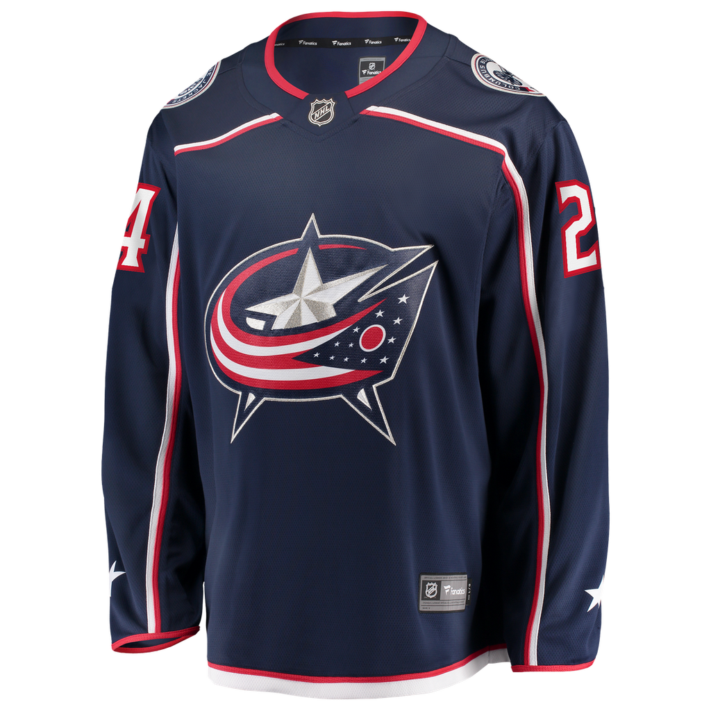 Mathieu Olivier Columbus Blue Jackets Fanatics Home Breakaway Jersey - Navy