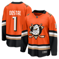 Lukas Dostal Anaheim Ducks Fanatics Home Breakaway Jersey - Orange