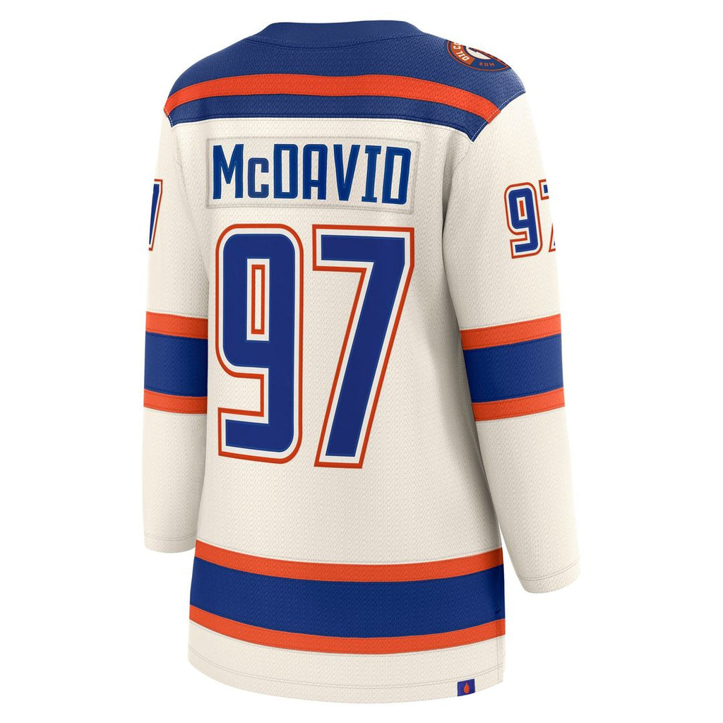 Connor McDavid Edmonton Oilers Fanatics Women's Home Breakaway Jersey - Royal