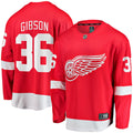 John Gibson Detroit Red Wings Fanatics Home Breakaway Jersey - Red