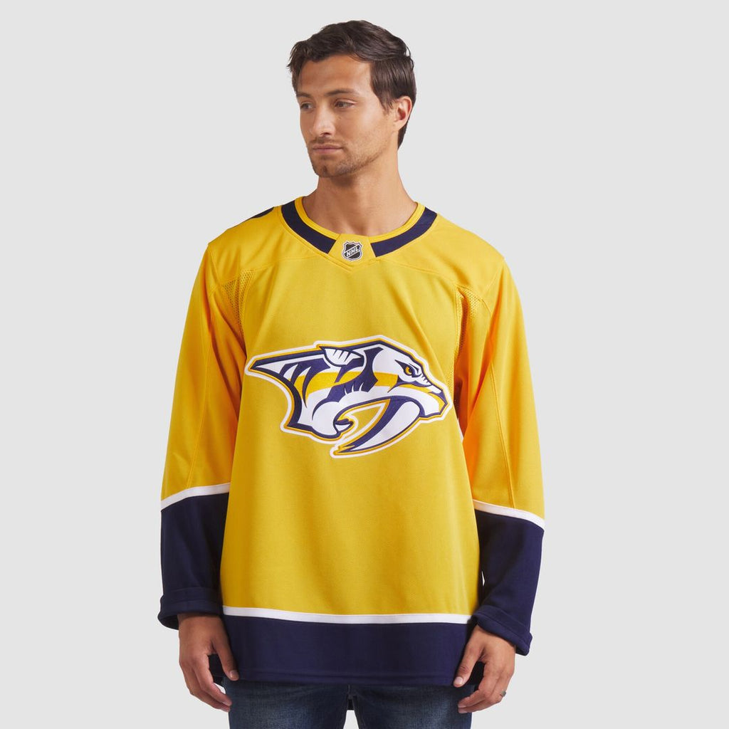 Nashville Predators Fanatics Home Premium Jersey - Yellow