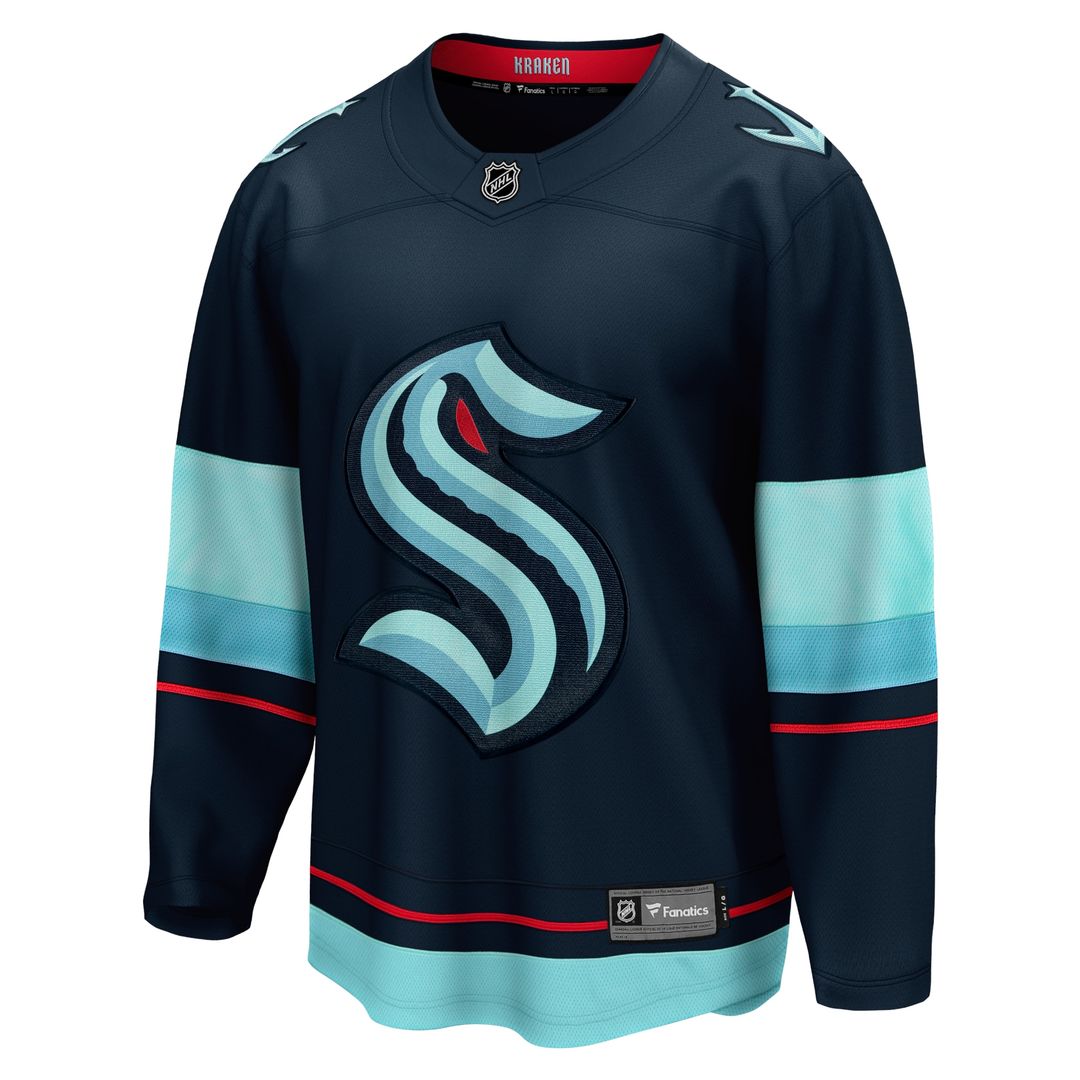 Seattle Kraken Fanatics Away Breakaway Jersey - White