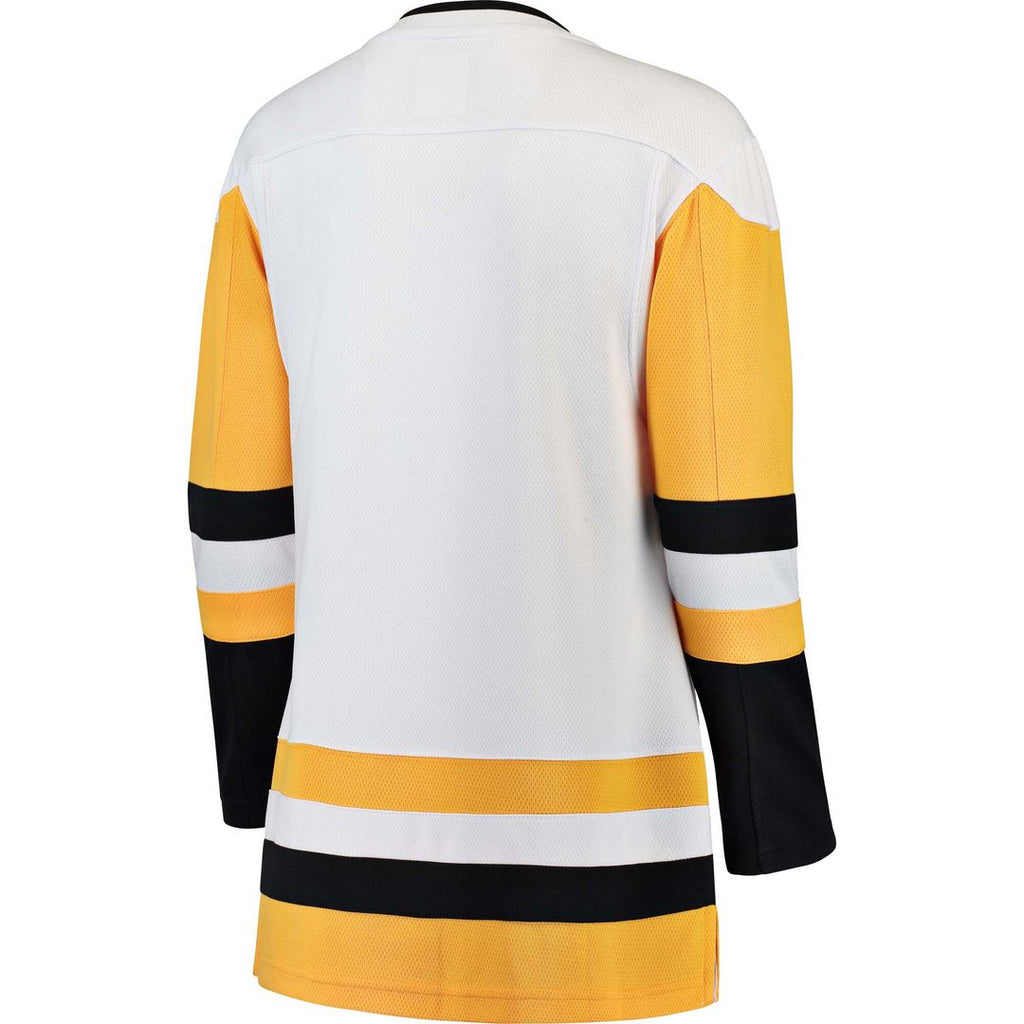 Pittsburgh Penguins Fanatics Women's Away Breakaway Jersey - White