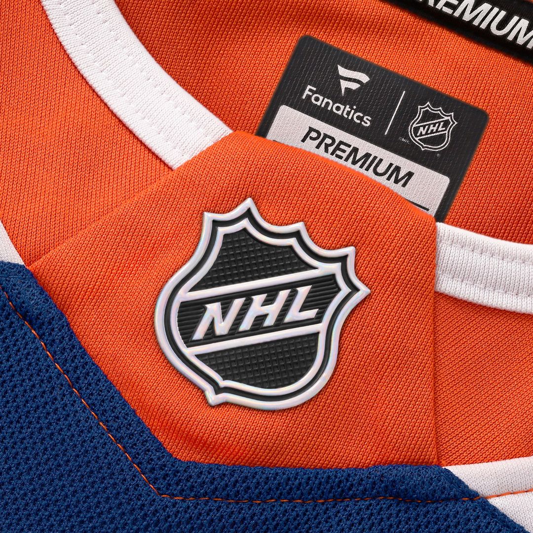 Edmonton Oilers Fanatics Home Premium Custom Jersey - Royal