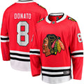 Ryan Donato Chicago Blackhawks Fanatics Home Breakaway Jersey - Red