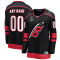 Carolina Hurricanes Fanatics Women's 2026 Stanley Cup Final Home Breakaway Custom Jersey - Black