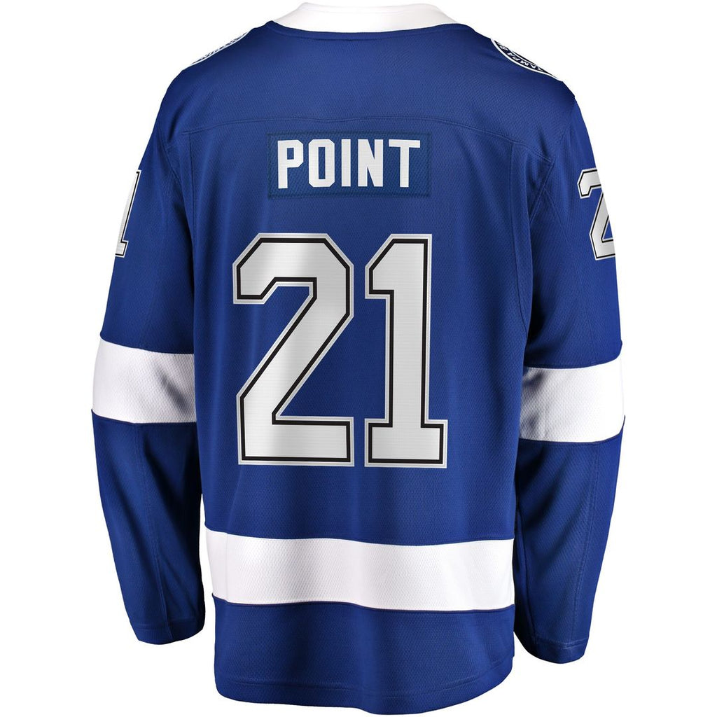 Brayden Point Tampa Bay Lightning Fanatics  Breakaway Jersey - Blue
