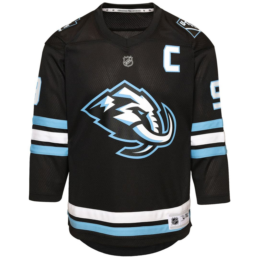 Clayton Keller Utah Mammoth Youth Home Replica Player Jersey - Black