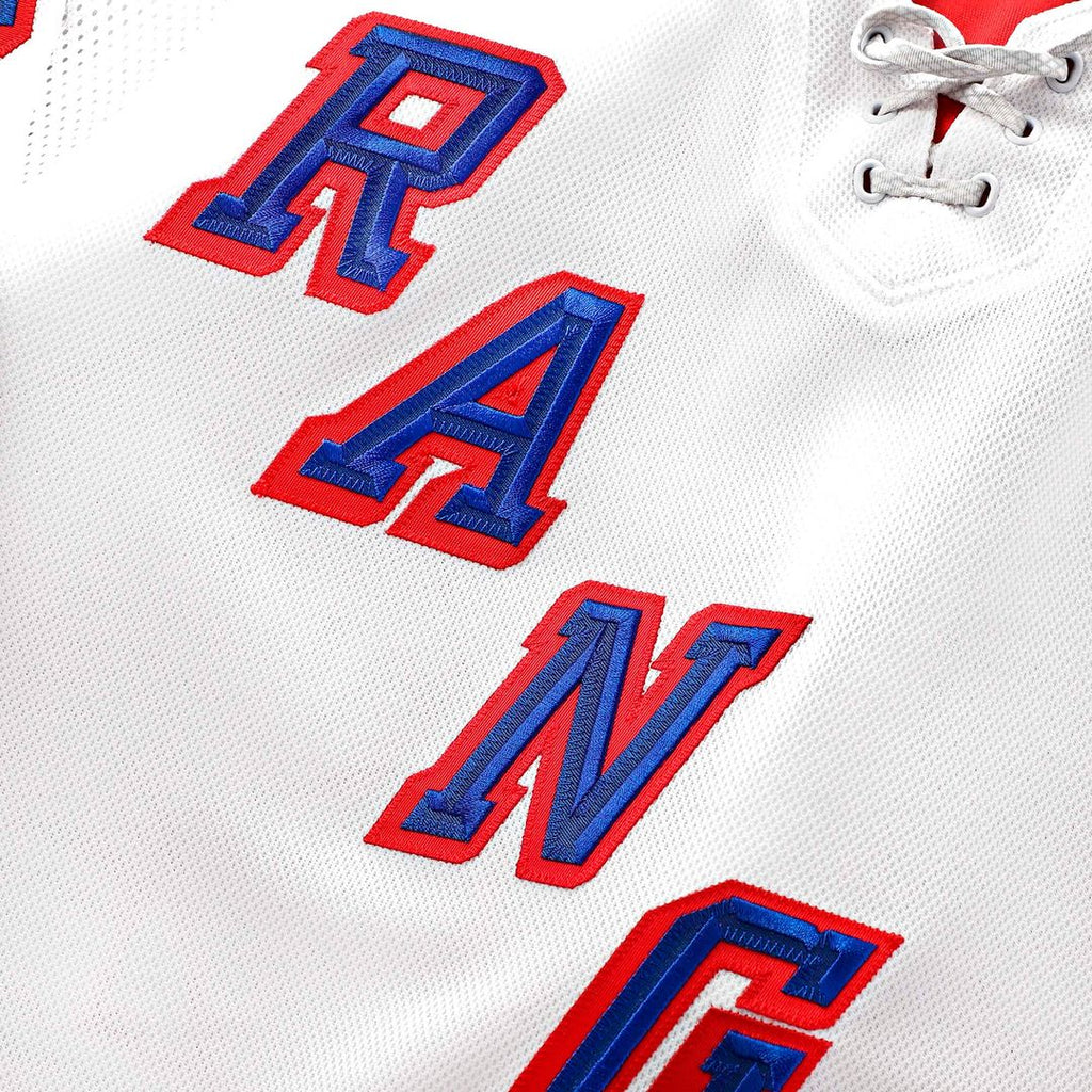 New York Rangers Fanatics Away Premium Custom Jersey - White