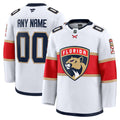 Florida Panthers Fanatics Away Premium Custom Jersey - White