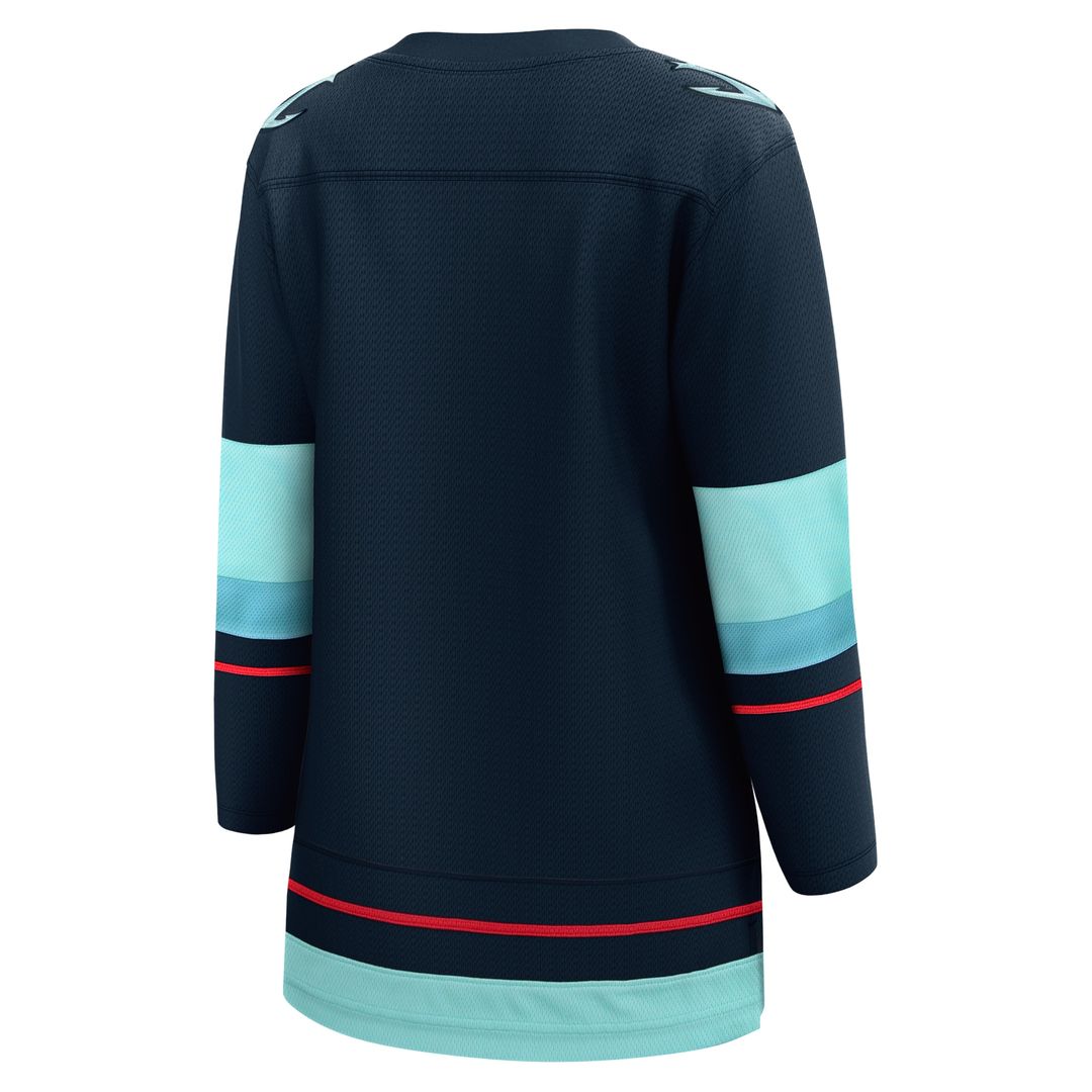 Seattle Kraken Fanatics Women's Away Breakaway Jersey - White