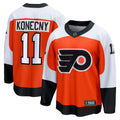 Travis Konecny Philadelphia Flyers Fanatics Home Breakaway Jersey - Orange