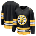 Boston Bruins Fanatics Anniversary Home Breakaway Jersey - Black