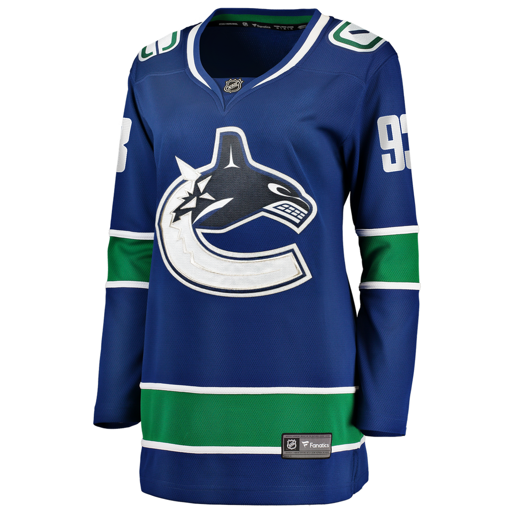 Marco Rossi Vancouver Canucks Fanatics Women's Home Breakaway Player Jersey - Blue