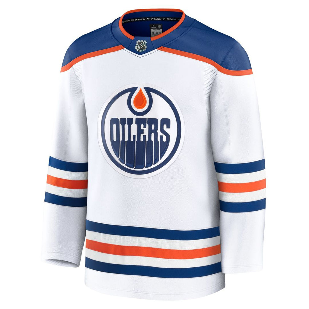Edmonton Oilers Fanatics Away Premium Jersey - White