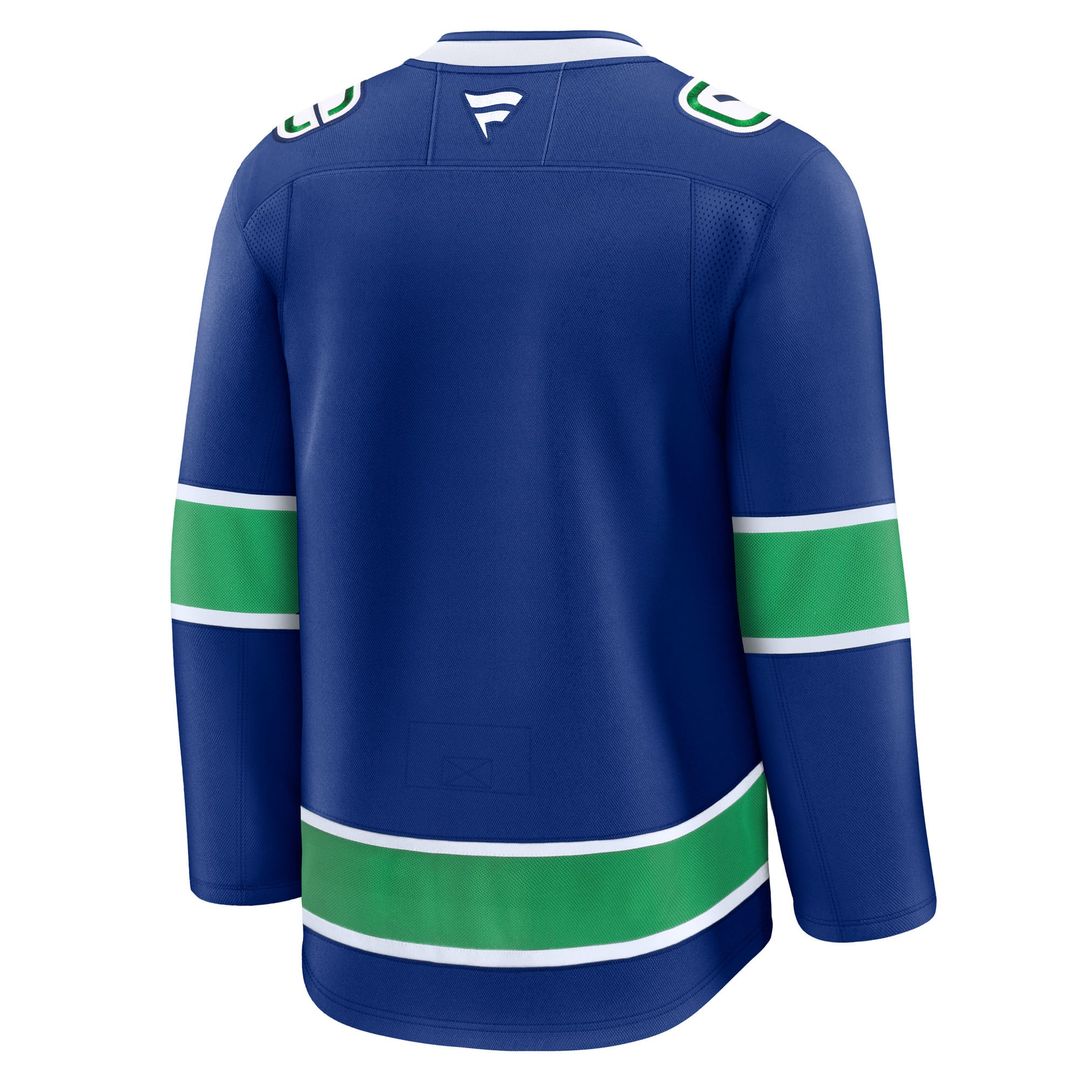 Vancouver Canucks Fanatics Away Premium Jersey - White