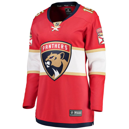 Anton Lundell Florida Panthers Fanatics Women's Home Breakaway Player Jersey - Red